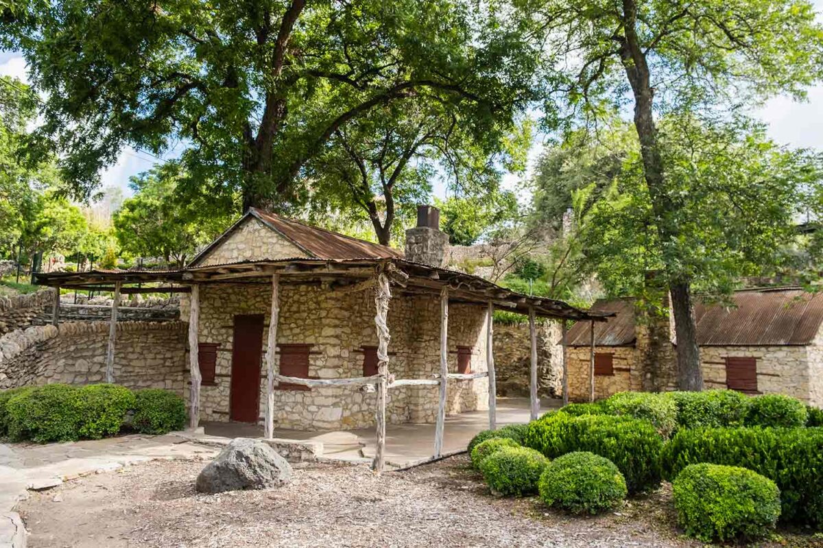Mexican village house structures