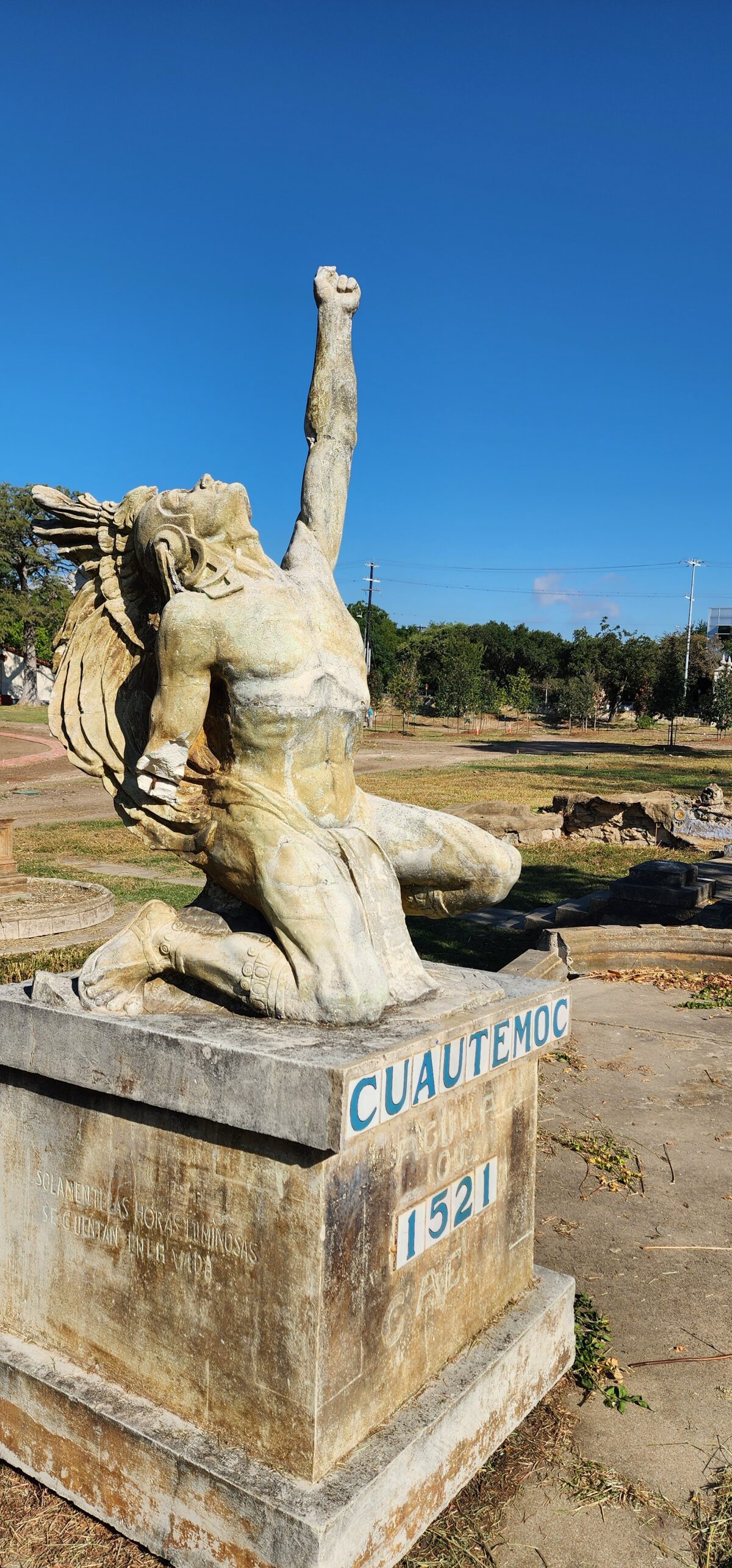 Statue of Cuauhtémoc in Miraflores