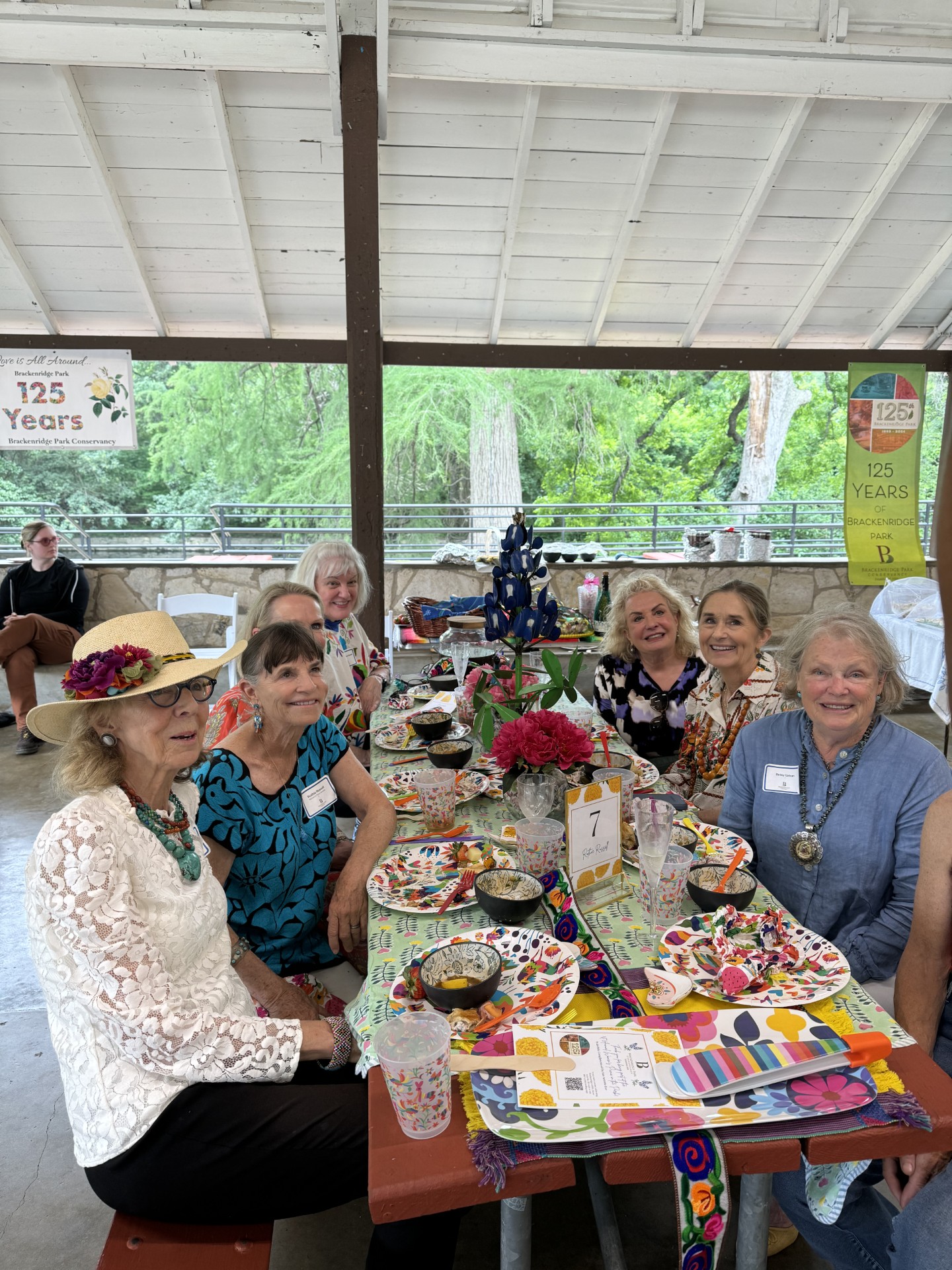 Women's picnic in the park