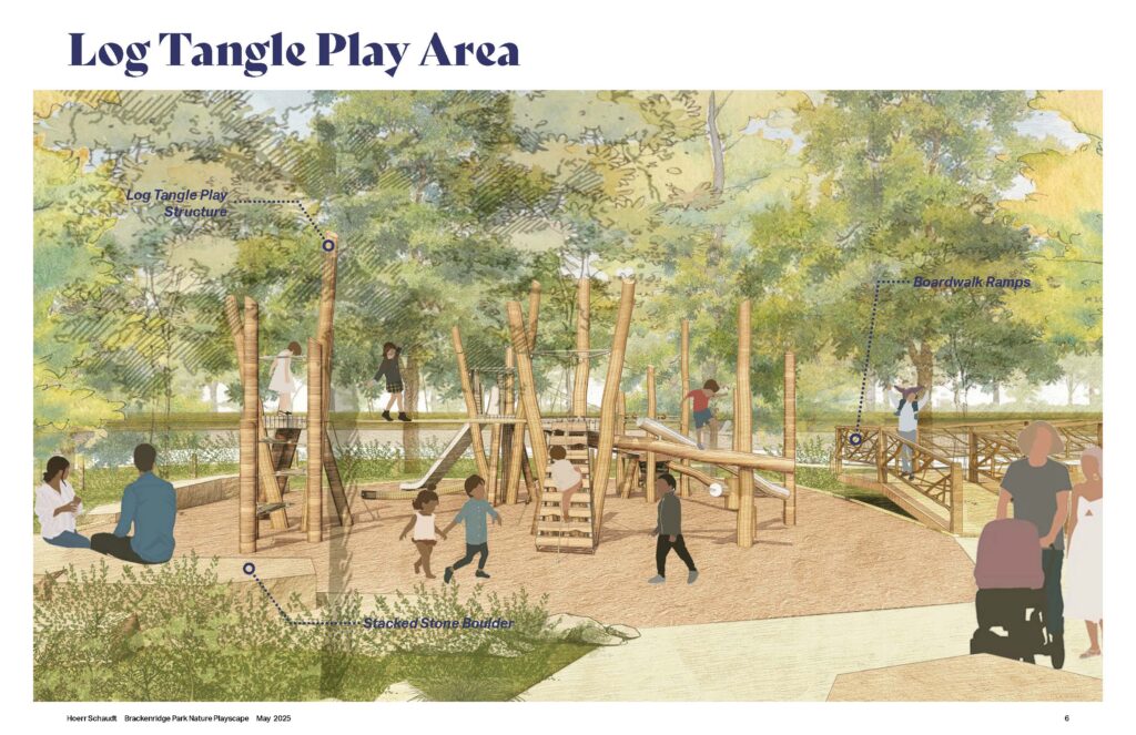 Log Tangle Play Area
