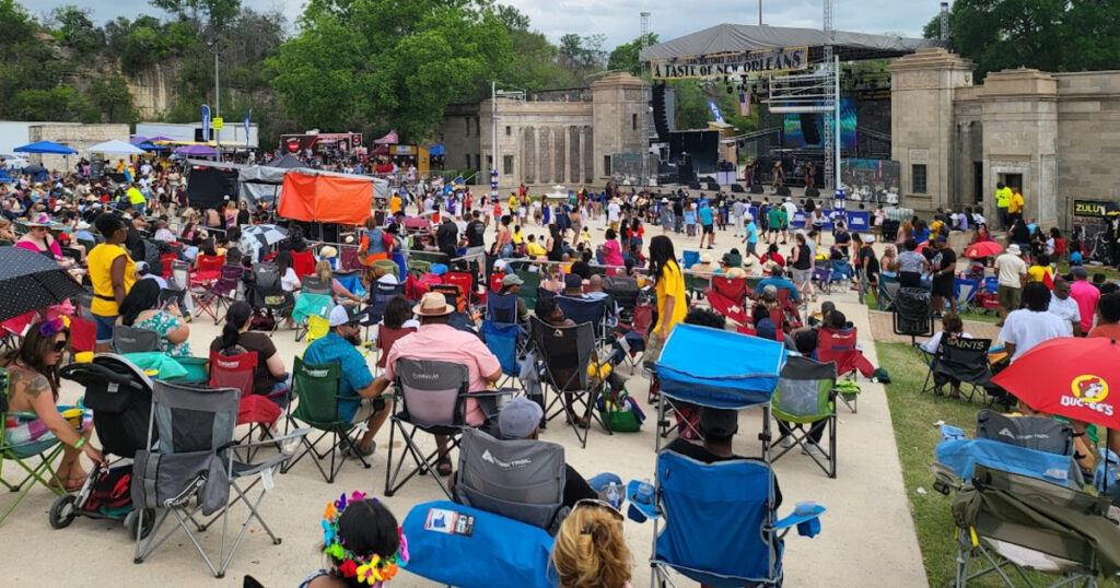 a taste of New Orleans attendees