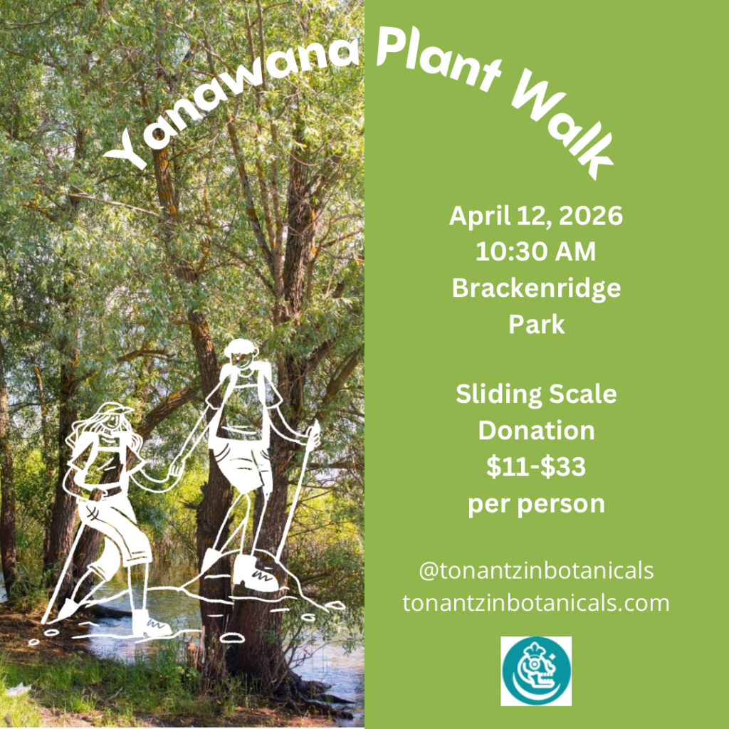 yanawana plant walk poster